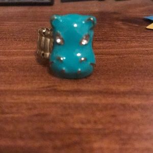 Cute hippo ring